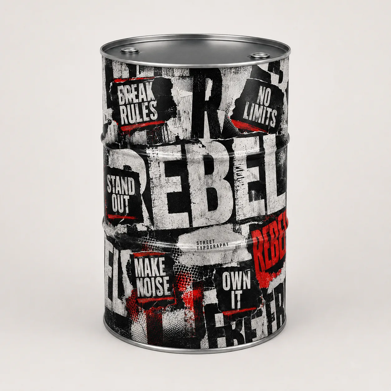 Street Typography – Rebel