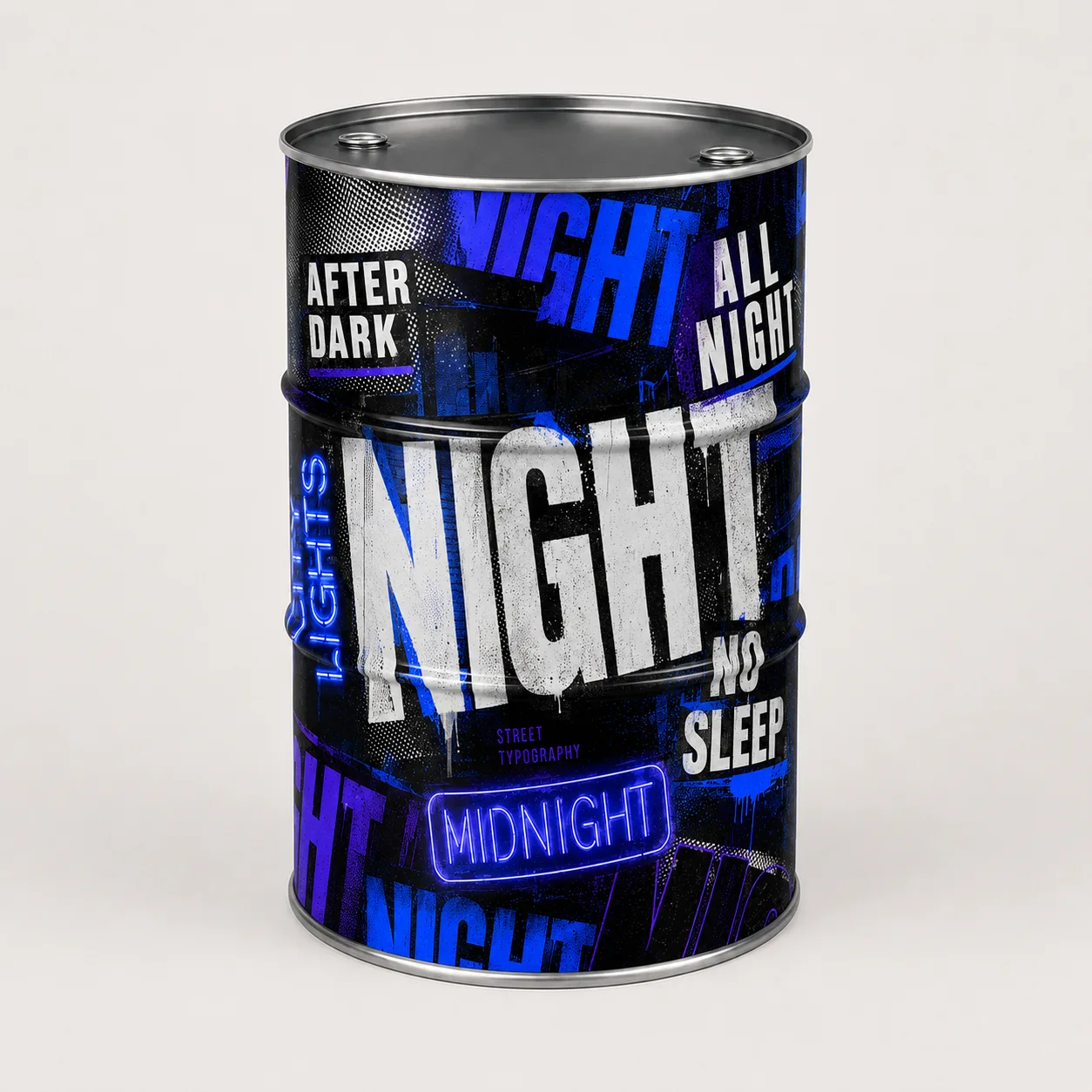 Street Typography – Night