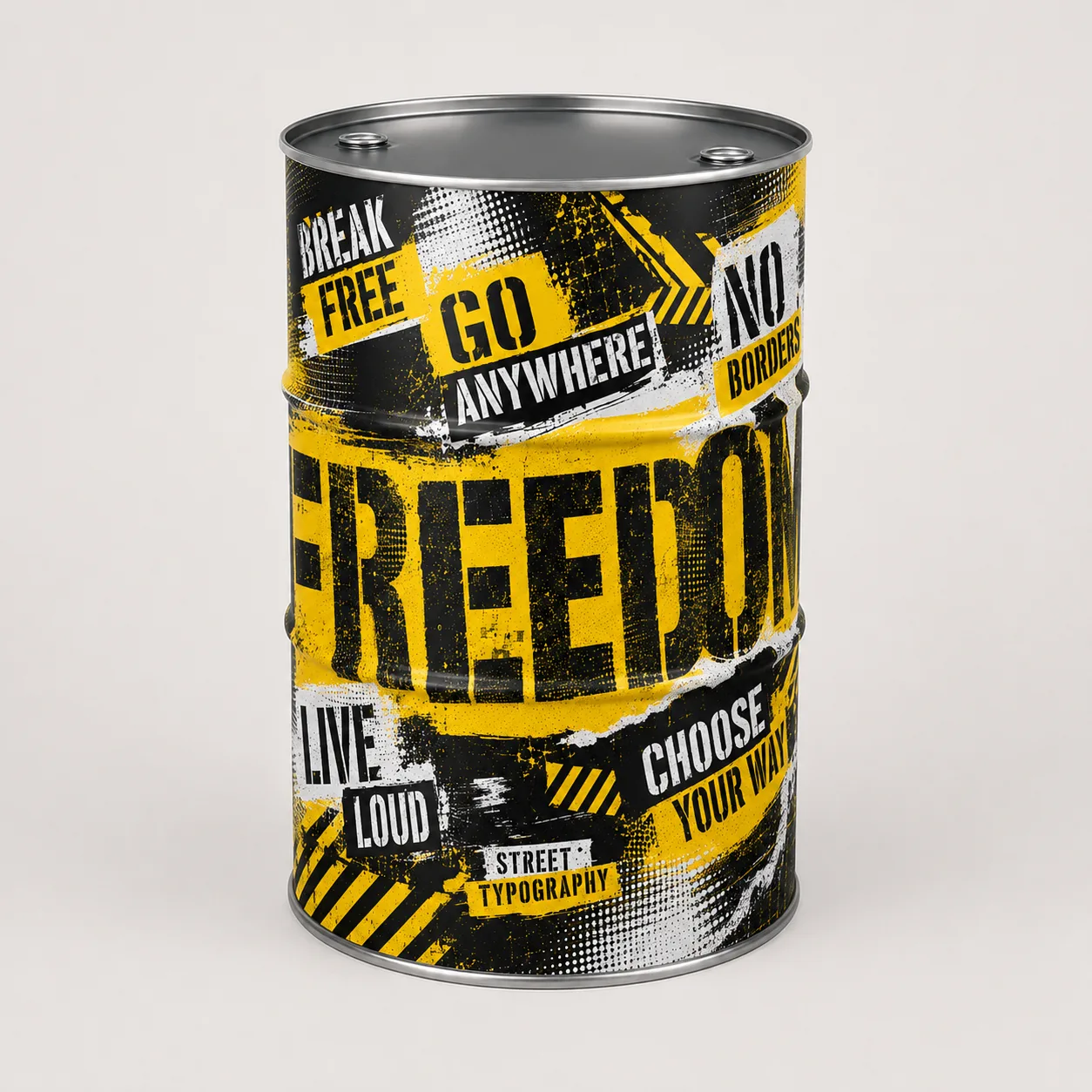 Street Typography – Freedom