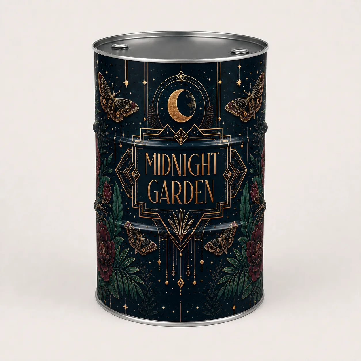 Art Deco Botanical – Midnight Garden